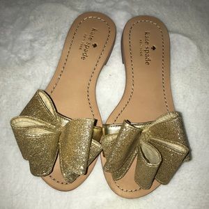 NWOT kate spade bow sandals 🎀